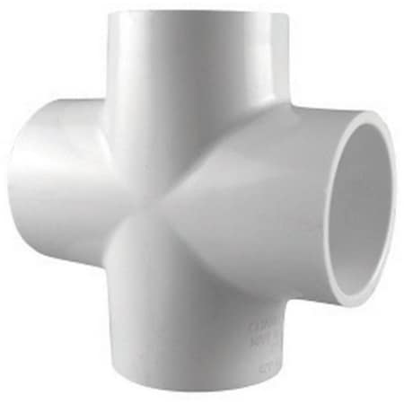 Charlotte Pipe And Foundry PVC 02410 1000 1.25 in. Pipe Cross 45858